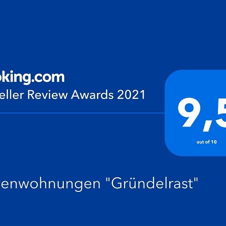 Ferienwohnungen "Gruendelrast" Prossen 外观 照片